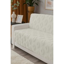 My Catherine Ela Wellsoft Kabartmalı Koltuk Örtüsü 180X220 – Hava Alan, Kolay Temizlenen, Şık ve Yumuşak