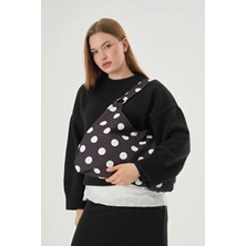 Mute Bag Polka Bag Puantiye Çanta / Puantiyeli Omuz Çantası (28*49)
