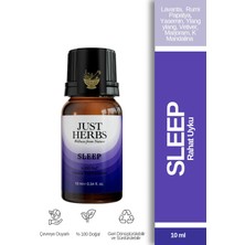 Just Herbs Sleep Uçucu Yağ Karışımı 10 ml %100 Saf ve Doğal