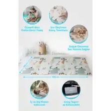 Coolmats 200X130X1 cm Orman Şenliği Katlanabilir Oyun Matı