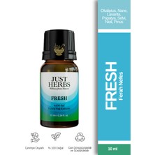 Just Herbs Fresh Uçucu Yağ Karışımı 10 ml %100 Saf ve Doğal