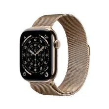 Apple MFD84TU/A Watch Series 11 Gps + Cellular 46MM Gold Titanium Case With Gold Milanese Loop - M/