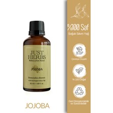 Just Herbs Jojoba Yağı 50 ml %100 Saf ve Doğal Soğuk Sıkım Simmondsia Chinensis Oil