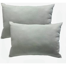 Nehoş Tekstil Bambu  Petekli Yastık Alezi Fermuarlı Yastık Kılıfı 50 x 70 cm