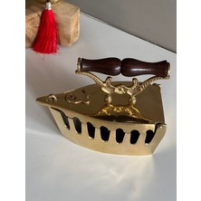 Miamantra Pirinç Dekoratif Açılıp Kapanabilir Ütü - 15 cm