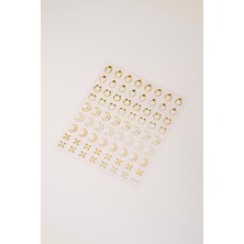 Pop Beauty Renkli Tırnak Süsleme Sticker Tırnak Dövmesi  Kolay Kullanım Özelliği ile