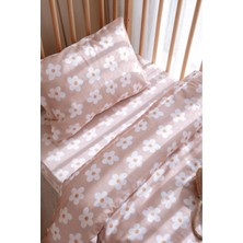 Lolle Baby & Kids Bebek Çocuk Nevresim Takımı (100X150), Organik Pamuk Saten - Daisy
