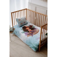 Lolle Baby & Kids Bebek Çocuk Nevresim Takımı (100X150), Organik Pamuk Saten - Denizkızı