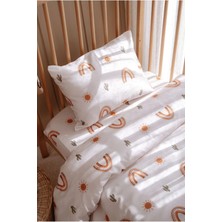 Lolle Baby & Kids Bebek Çocuk Nevresim Takımı (100X150), Organik Pamuk Saten - Sunshine