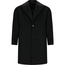 Abdullah Kiğılı Oversize Yünlü Kaşmirli Palto