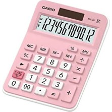 Casio Hesap Makinesi Masa Üstü 12 Hane Pembe