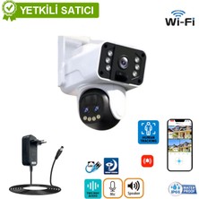 O-Kam 4446 Wifi 10X Optik Zoom Ptz Kamera + Dış Ortam Adaptör Hediyeli