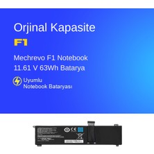 Ümit Maker Mechrevo F1 Notebook 11.61 V 63Wh Batarya – Orjinal Uyumlu, Yüksek Performanslı