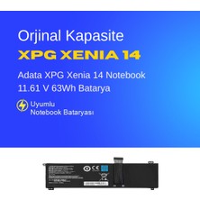 Ümit Maker Adata XPG Xenia 14 Notebook 11.61 V 63Wh Batarya – Orjinal Uyumlu, Yüksek Performanslı