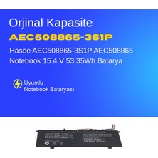 Ümit Maker Hasee AEC508865-3S1P AEC508865 4700MAH Notebook Batarya Pil – Yüksek Performanslı, Uyumlu Güç Kaynağı