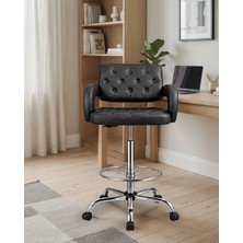 Boombar Pattaya Bar Sandalyesi-Siyah-9590V0101