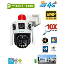 O-Kam 7011 4g Solar 10X Optik Zoom Kamera