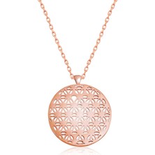 Diger Kenpazar 925 Ayar Gümüş Yaşam Çiçeği Gümüş Kolye