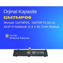 Ümit Maker Monster GM7MP0S - GM7MP7S GK5CN-00-13-4S1P-0 4100﻿MAH Notebook Batarya Pil – Yüksek Performanslı, Uyumlu Güç Kaynağı