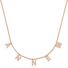 Diger Kenpazar 925 Ayar Gümüş Annem Yazılı Bayan Gümüş Kolye