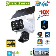 O-Kam 3950 4g Solar Kamera 10X Optik Zoom