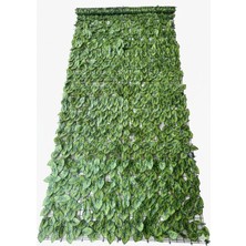Loop Kördüğüm Yapay Gerçekçi Sarmaşık Çit, Bahçe Çiti, Balkon Çiti, Duvar Çiti, Dekoratif Sarmaşık 1x3 Metre
