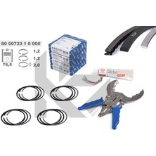 KOLBENSCHMIDT SEGMAN 76,51 MM BAG/BLF/CAX 1.6 FSI