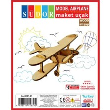 Südor Ahşap Maket Uçak (Md1-01)