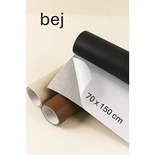Serdax Extra Yapışkanlı Suni Deri - Bej 70X150 cm