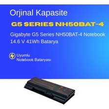 Ümit Maker Gigabyte G5 Series NH50BAT-4 Notebook 14.6 V 41Wh Batarya – Orjinal Uyumlu, Yüksek Performanslı