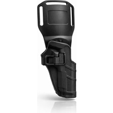 Unicorn Sarsılmaz Kılıç 2000 Uyumlu Drop Leg Uyluk Tipi Taktik Polimer Kılıf Siyah