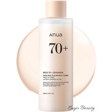 Anua Rice 70 Glow Milky Toner, Cam Gibi Parlak ve Işıltılı Cilt, Nemlendirici ve Bariyer Bakımı, Pirinç Suyu, Niasinamid, Seramidler, Tüm Cilt Tipleri, Parfümsüz, Komedojenik Değil, Kore Cilt Bakımı