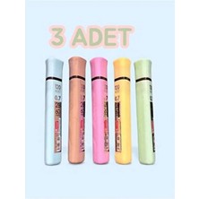 Mikro 120 Li Siyah Kalem Ucu 3 Adet Pastel Kutu Renkleri ve Ölçüleriyle