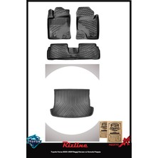 Rizline Toyota Verso 2003-2009 Bagaj Havuzu ve Havuzlu Paspas