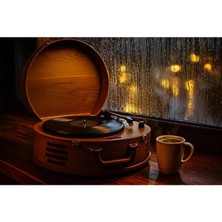Crown Well Crownwell Pikap Lion Modeli Kahverengi Ahşap Tasarımlı Bluetooth Özellikli Müzik Dinleme