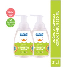 Babyton Doğal Aromasız Köpük Sabun 2'li Set 350 ml X2