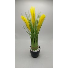 Loop Kördüğüm Gerçekçi Yapay Çiçek 45CM Saksılı (Model-6)