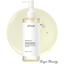 Anua Heartleaf Gözenek Kontrolü Temizleme Yağı, Yüz Için Yağ Bazlı Temizleyici, Makyaj ve Siyah Nokta Temizleyici, Kore Cilt Bakımı 200 ml