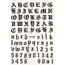 Pop Beauty Nail Art Tırnak Süsleme Sticker, Tırnak Dövmesi, Tırnak Tattoo