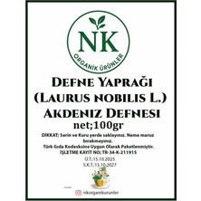 Nk Organik Defne Yaprağı 100GR