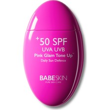 Ton Eşitleyici Aydınlatıcı Leke Karşıtı Yüz Güneş Kremi Pink Glam Tone Up 50 Spf, 50ml Tüm Ciltler