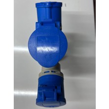 Mete Enerji  3X16A Cee Norm Vida Bağlantılı 3lü Grup Priz