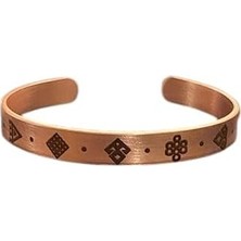 Güney Takı Store Anadolu Motifleri Saf Bakır Bileklik