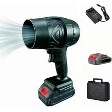 Hawdi Şarjlı Jet Turbo Motorlu Hava Üfleme Fan Yaprak Üfleme Araba Içi Cam Kurulama Kapı Önü