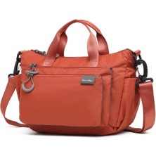 Smart Bags Ekstra Hafif Kumaş Kadın Postacı Çantası BC 3136 - Kiremit