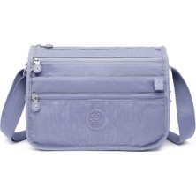 Smart Bags Krinkıl Kumaş Postacı Çantası BC 1128 - Lila