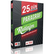 Paraf Akademi 25 Gün Paragraf Soru Bankası Rutinim 25 Gün 25 Deneme