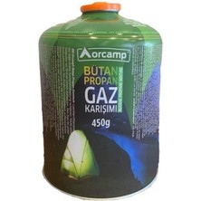 Büyük Tombul Bütan Propan Gaz Kartuş Kore Tipi Ocaklar Için 450GR (4887) Midastech