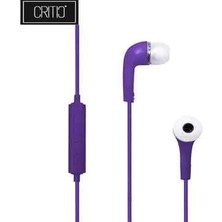 Critic J5 Kulakiçi Kulaklık Mor Midastech