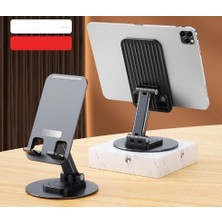 Katlanabilir Telefon Tutucu Stand Yuvarlak Tabanlı (4887) Midastech